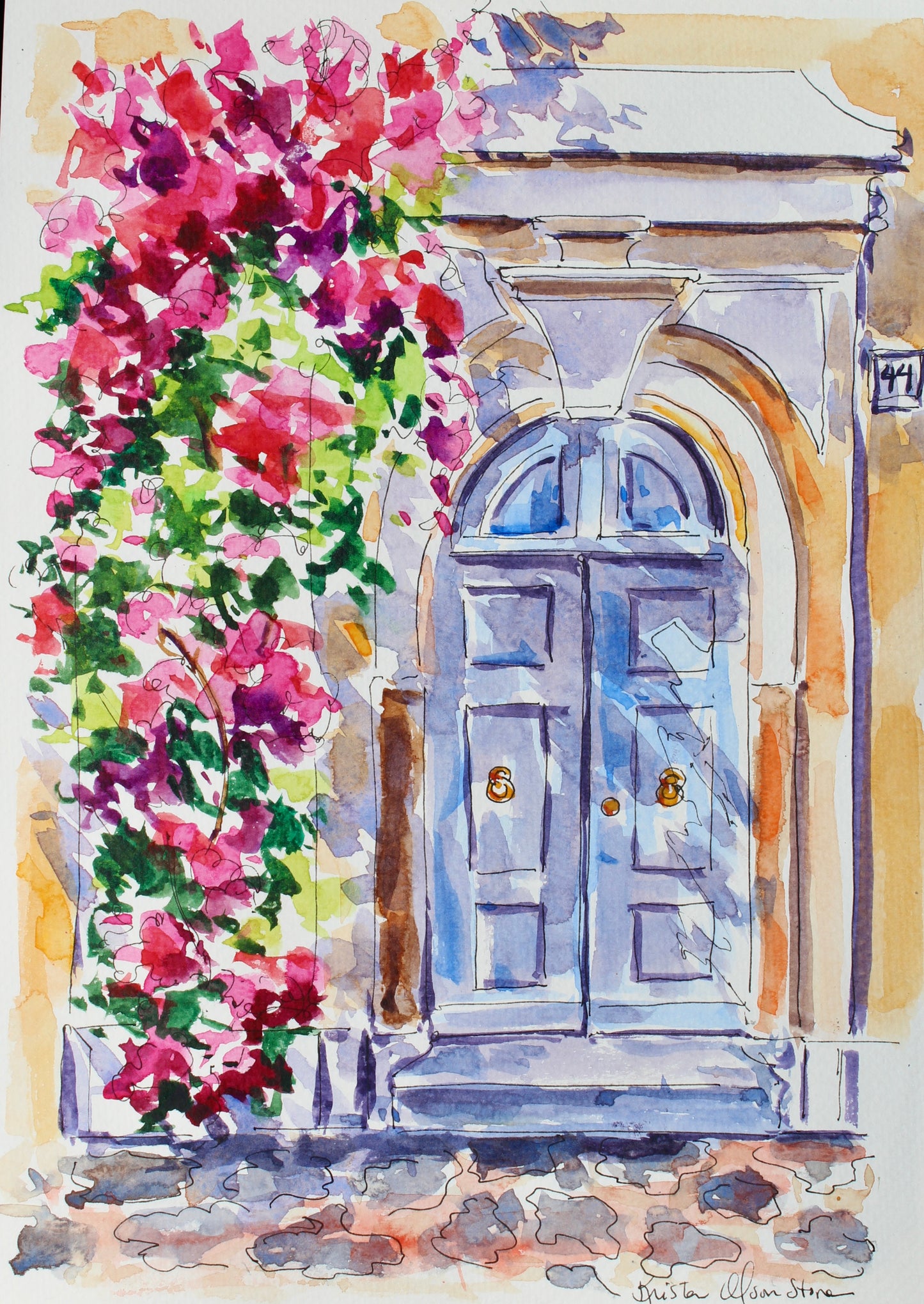 The Blue Door Tuscany
