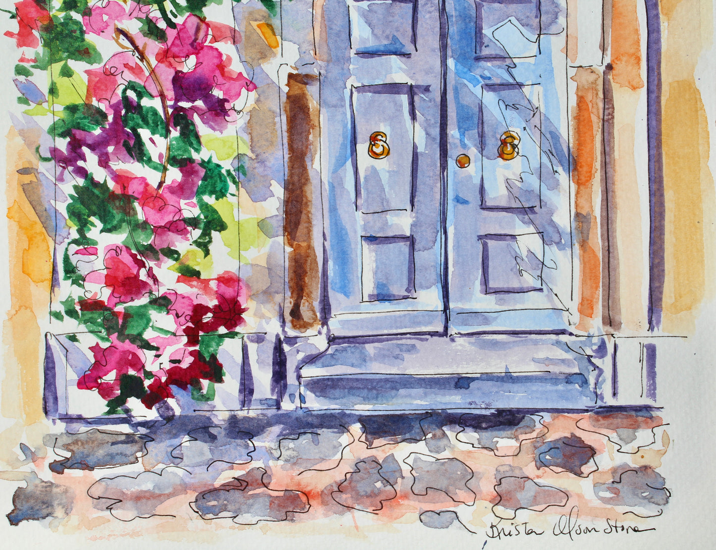 The Blue Door Tuscany