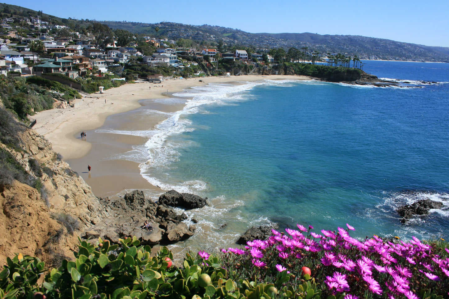 Seascape commission of Crescent Bay, California