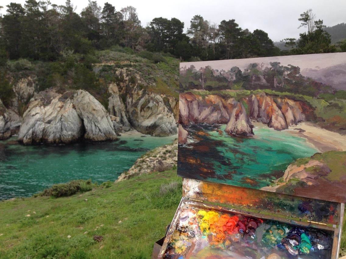 China Cove From Bird Rock Trail, Point Lobos