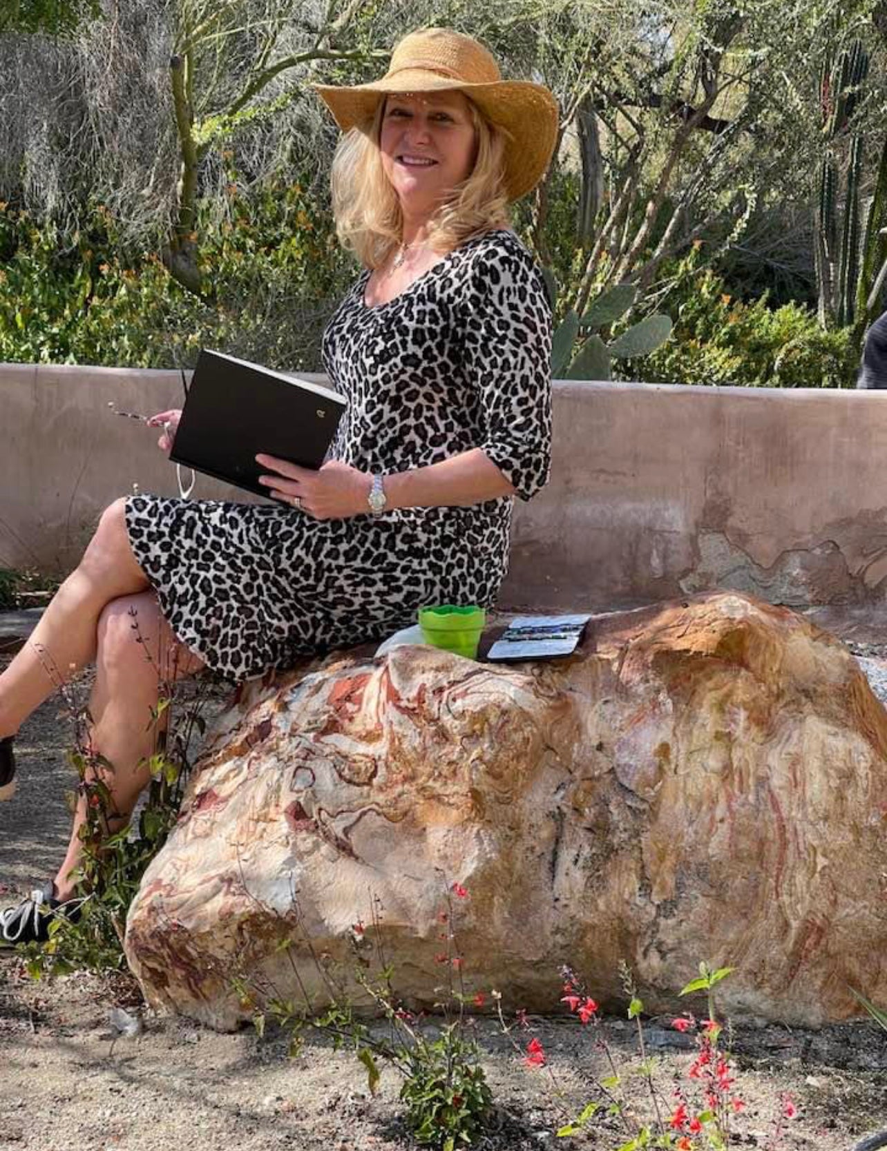 Sketch With Kristen At The Living Desert