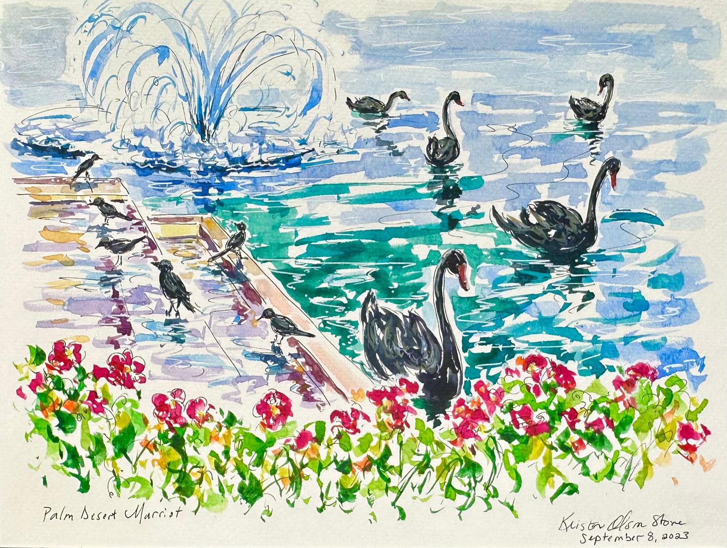Small Group Travel Sketching Workshops