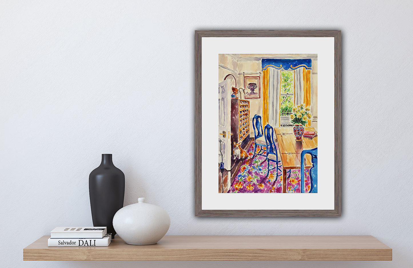 Corgi Sings The Blues Giclee Print