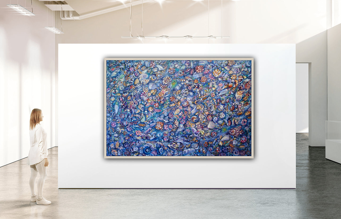 Tide Pool IV, An Original Oil Painting