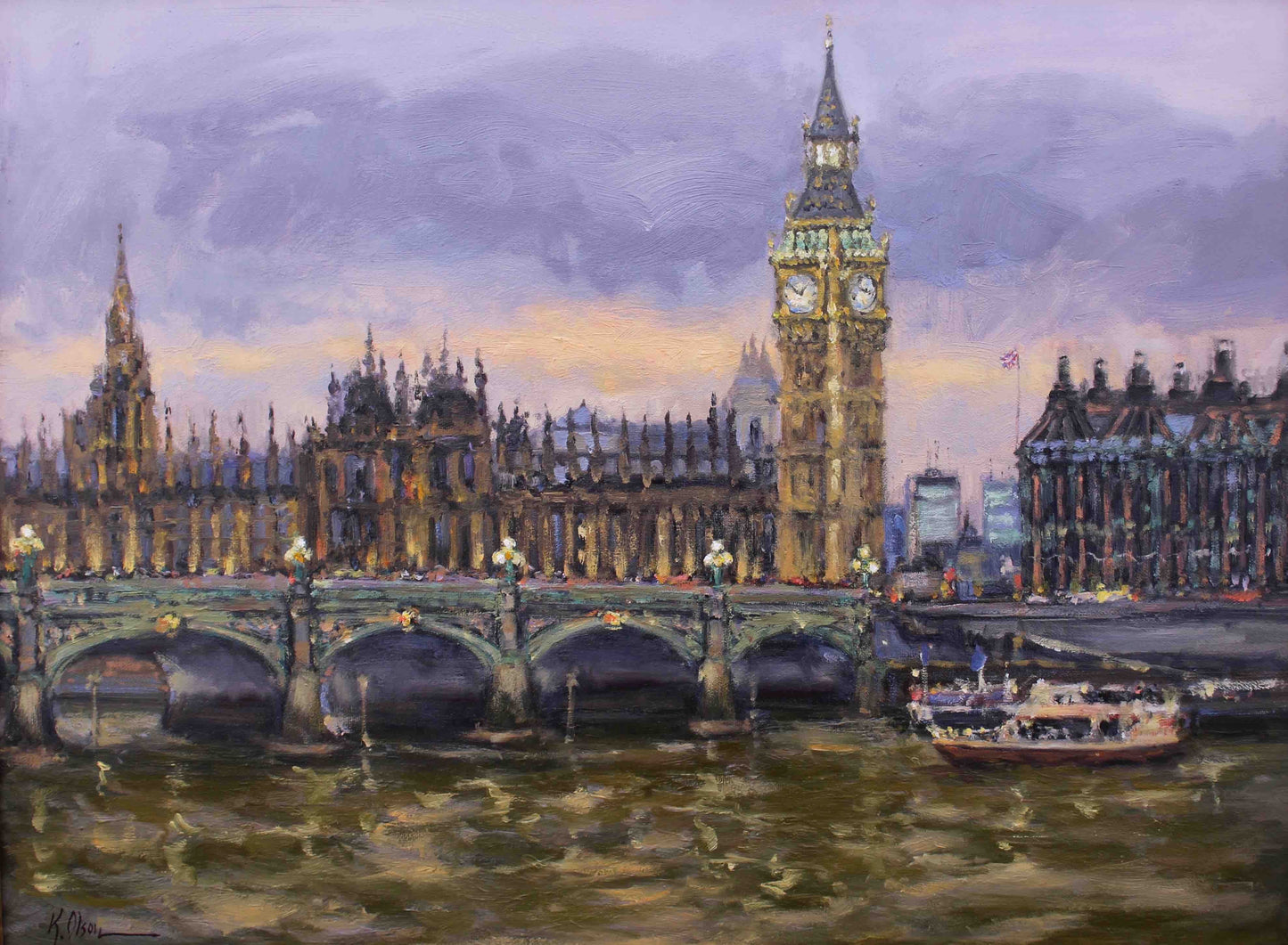 Big Ben An The Houses Of Parliament, London