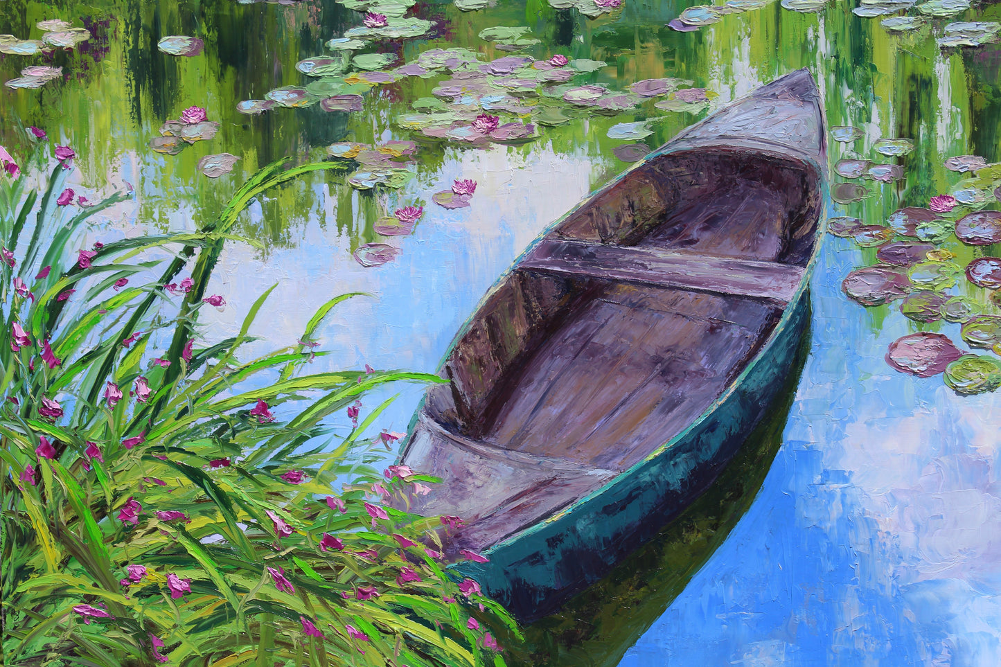 The Norwegian boat At Giverny