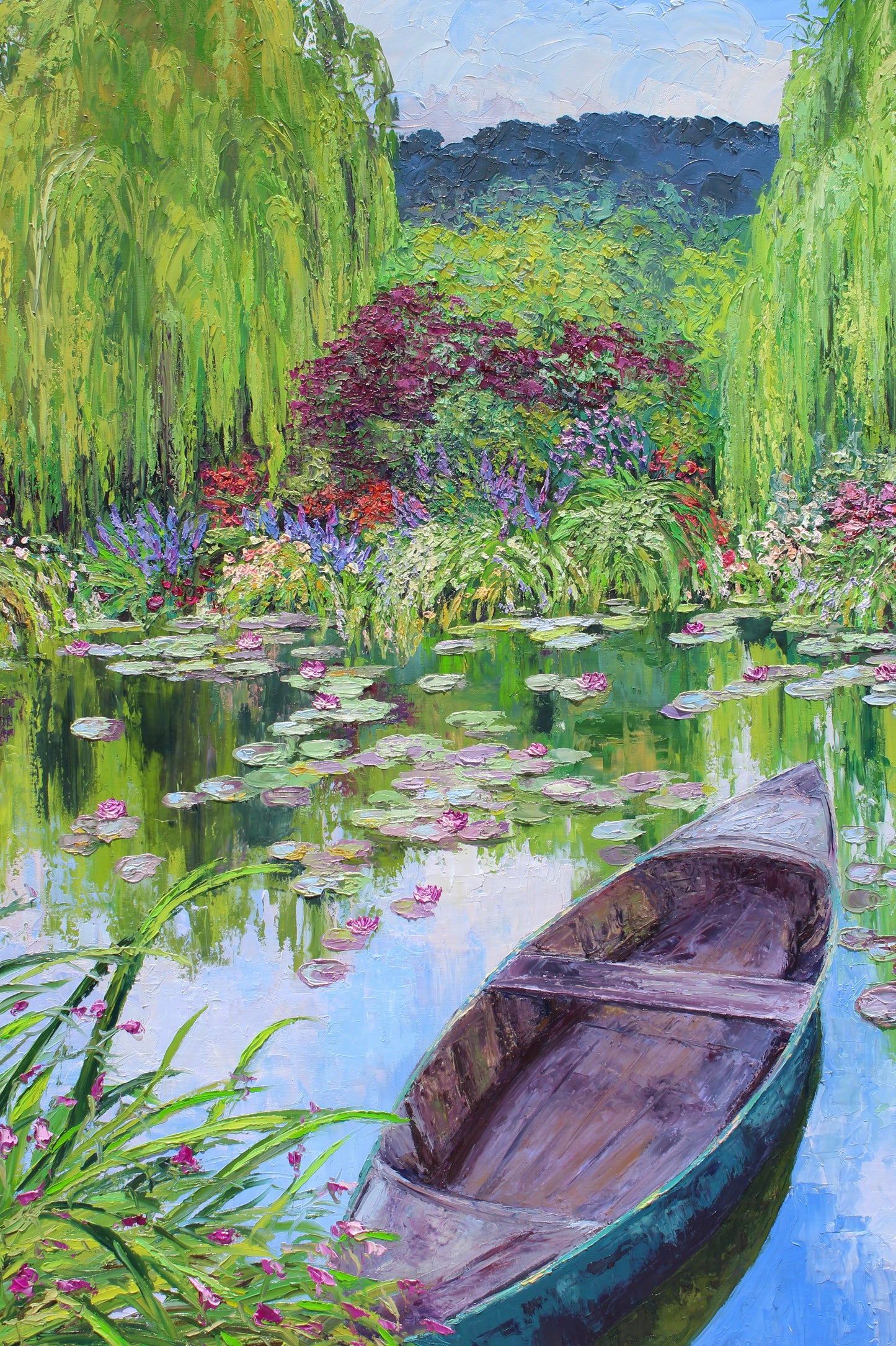 The Norwegian boat At Giverny