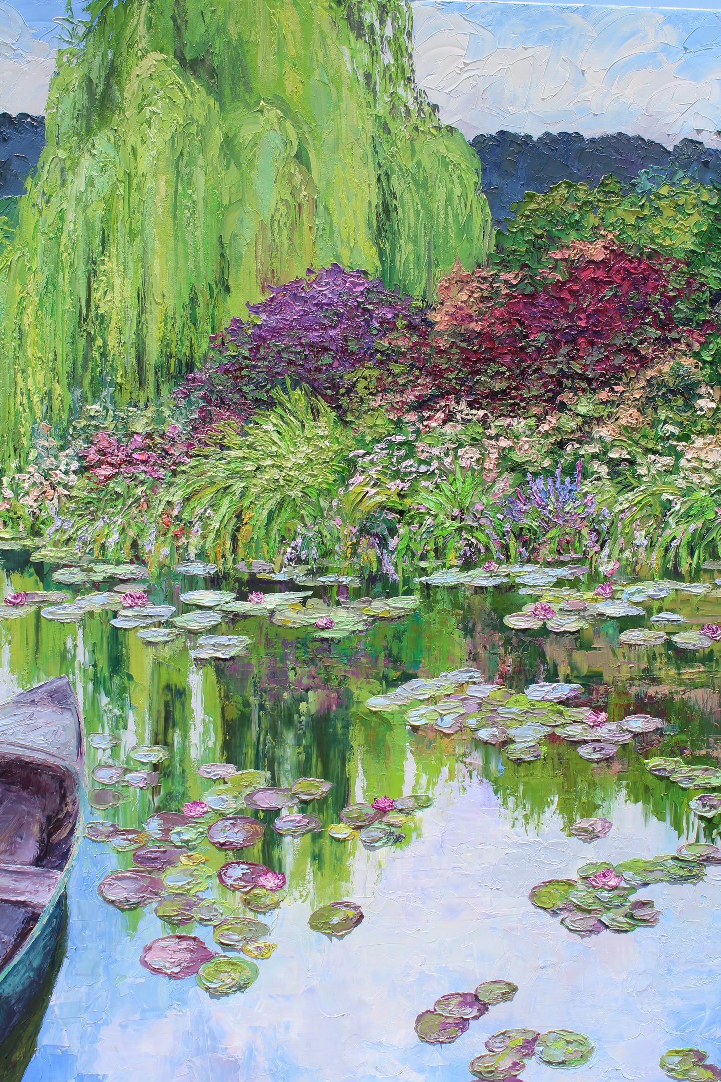 The Norwegian boat At Giverny