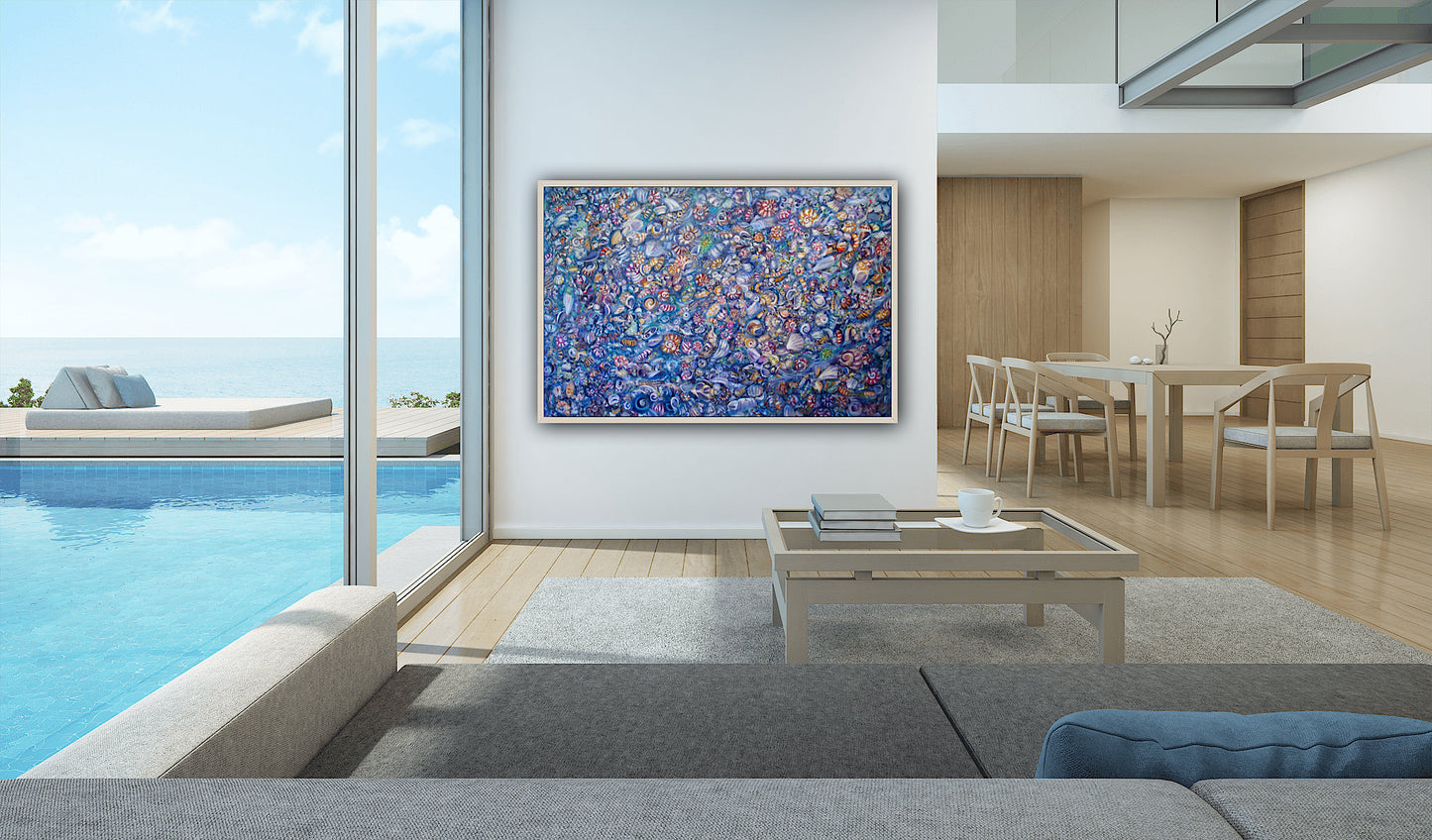 Tide Pool IV, An Original Oil Painting