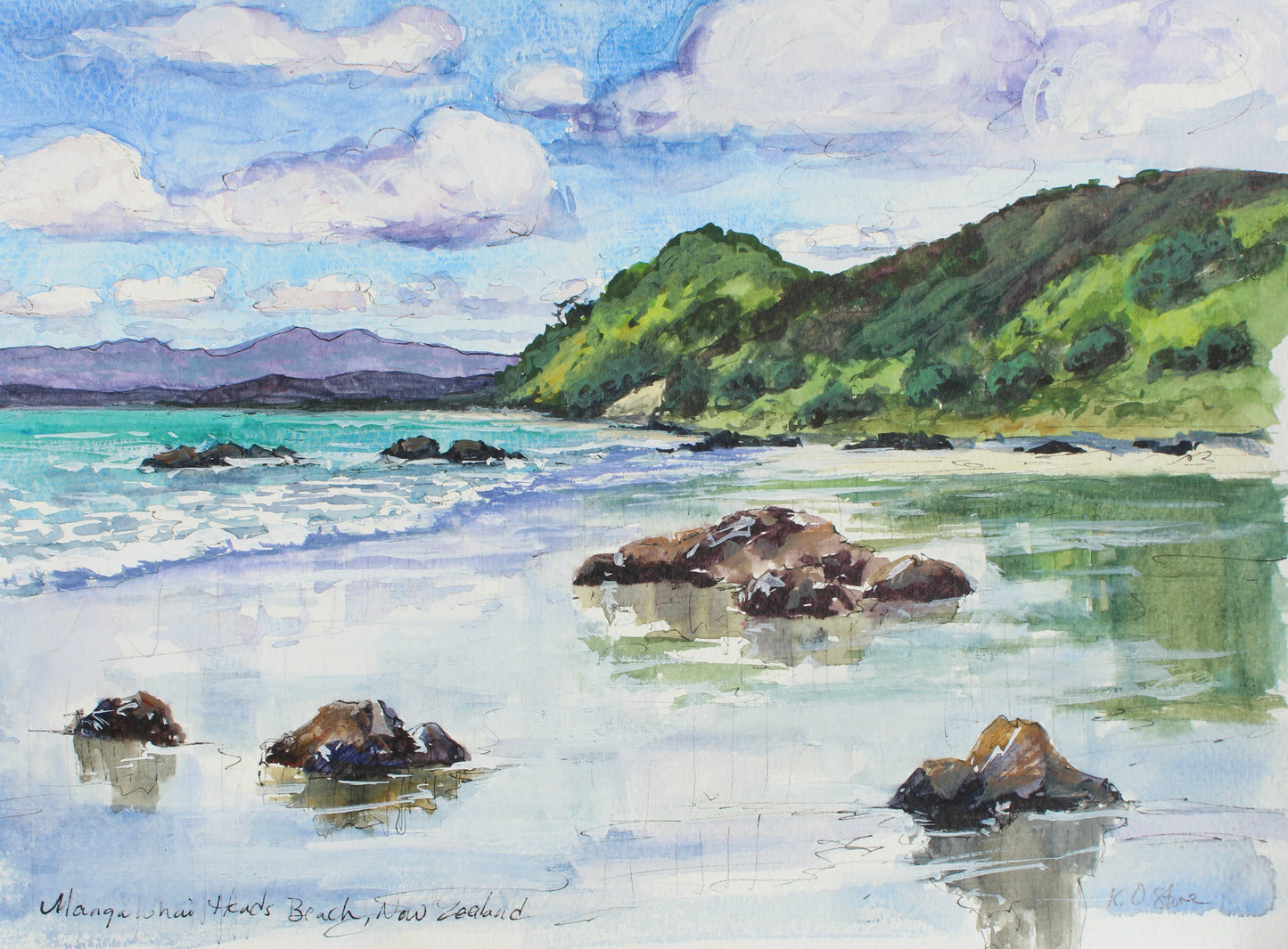 Mangawhai Heads Beach, New Zealand