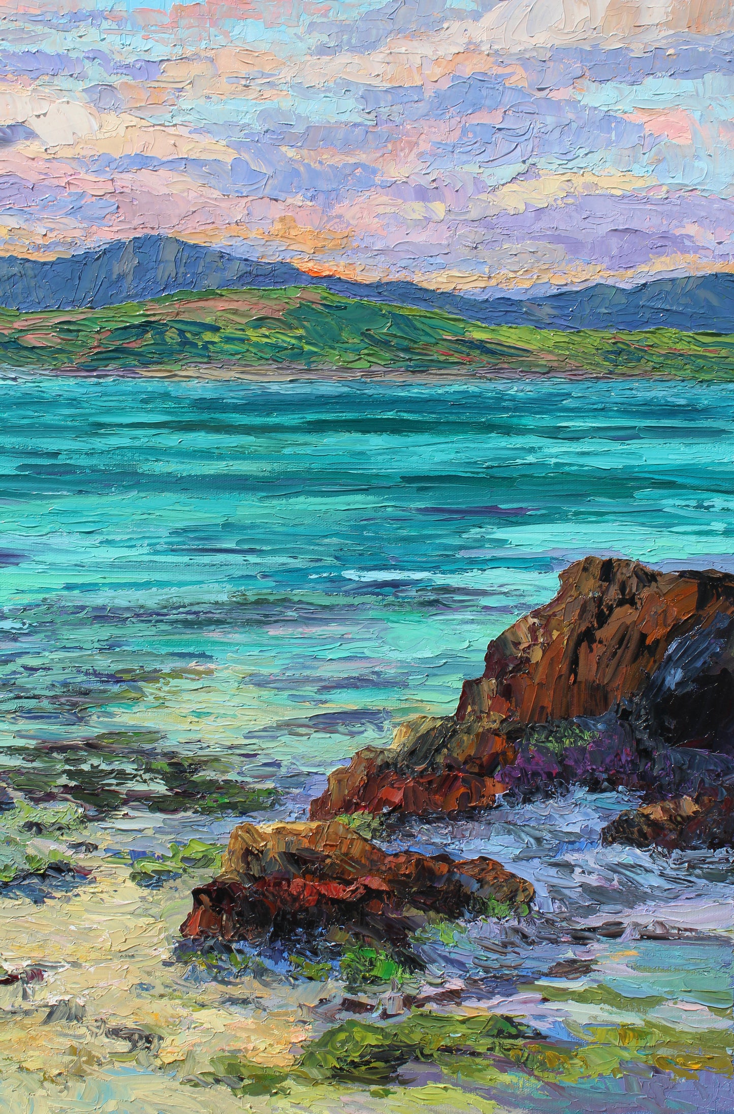 Kailua Escape, Original Hawaii Oil Seascape