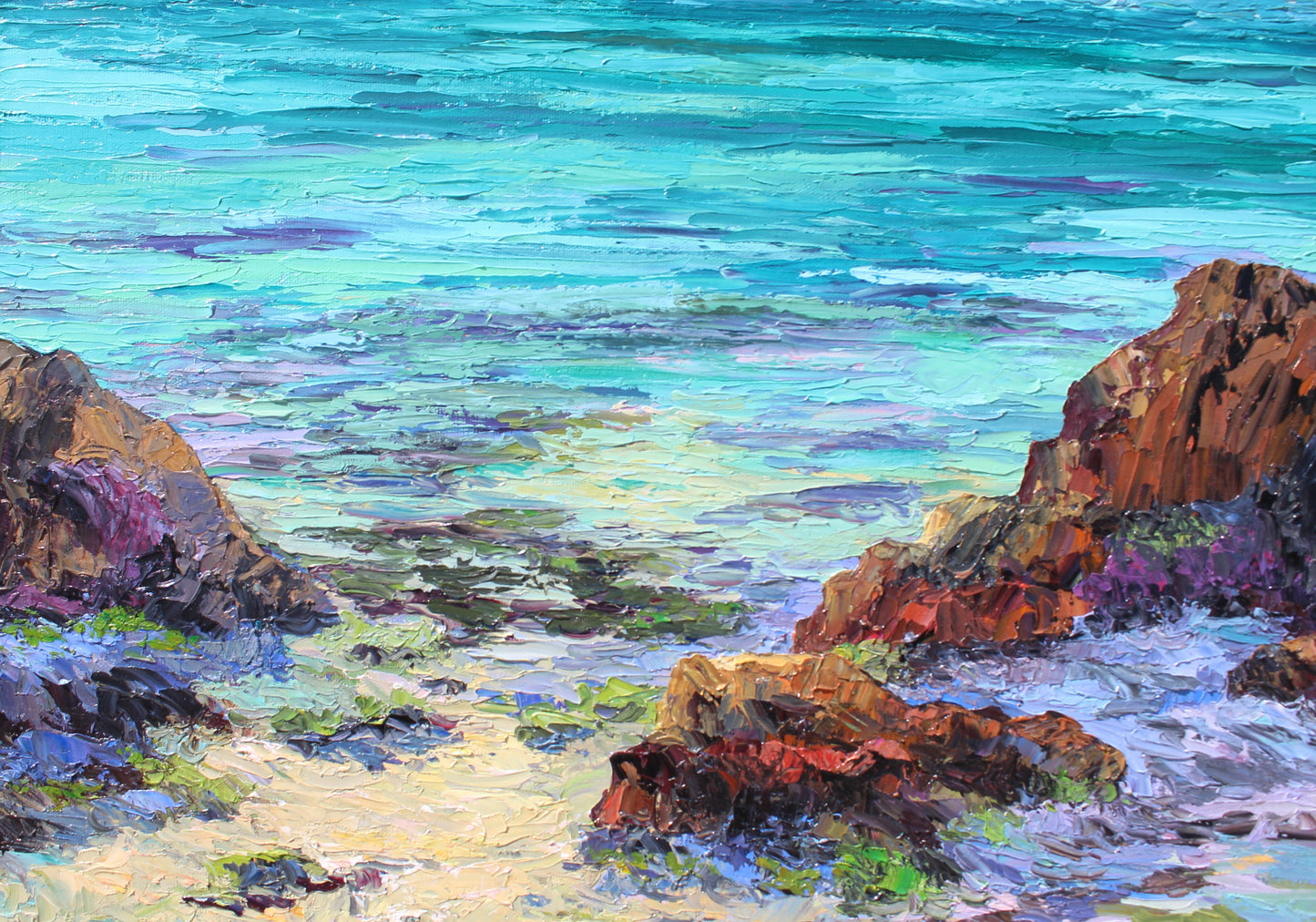 Kailua Escape, Original Hawaii Oil Seascape