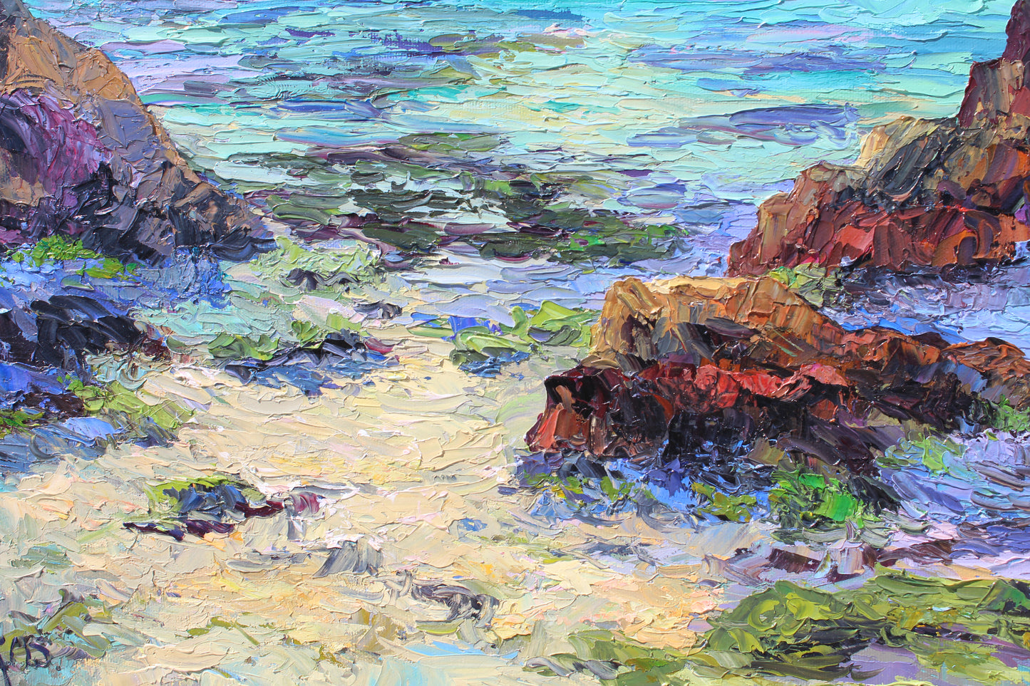 Kailua Escape, Original Hawaii Oil Seascape