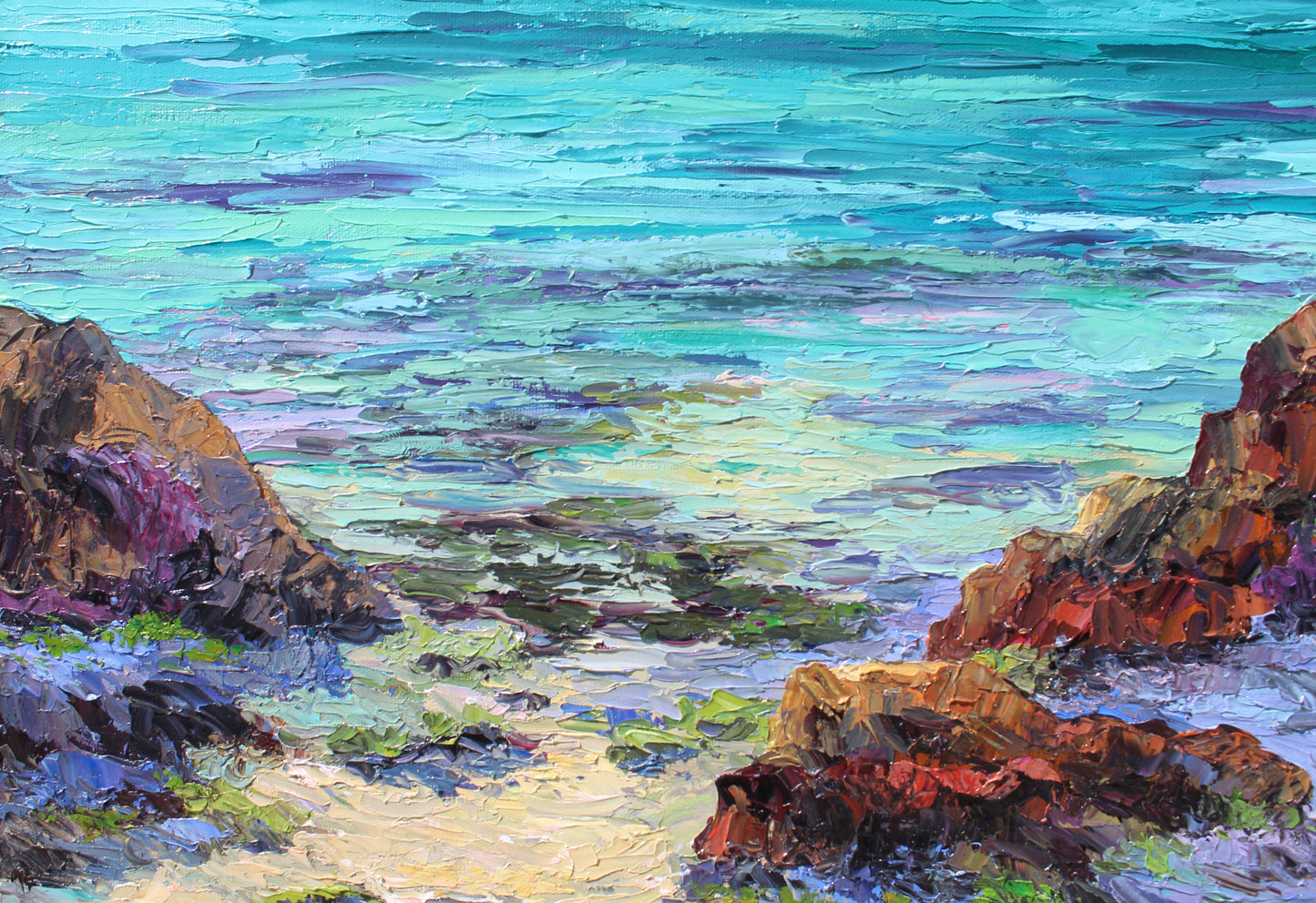 Kailua Escape, Original Hawaii Oil Seascape