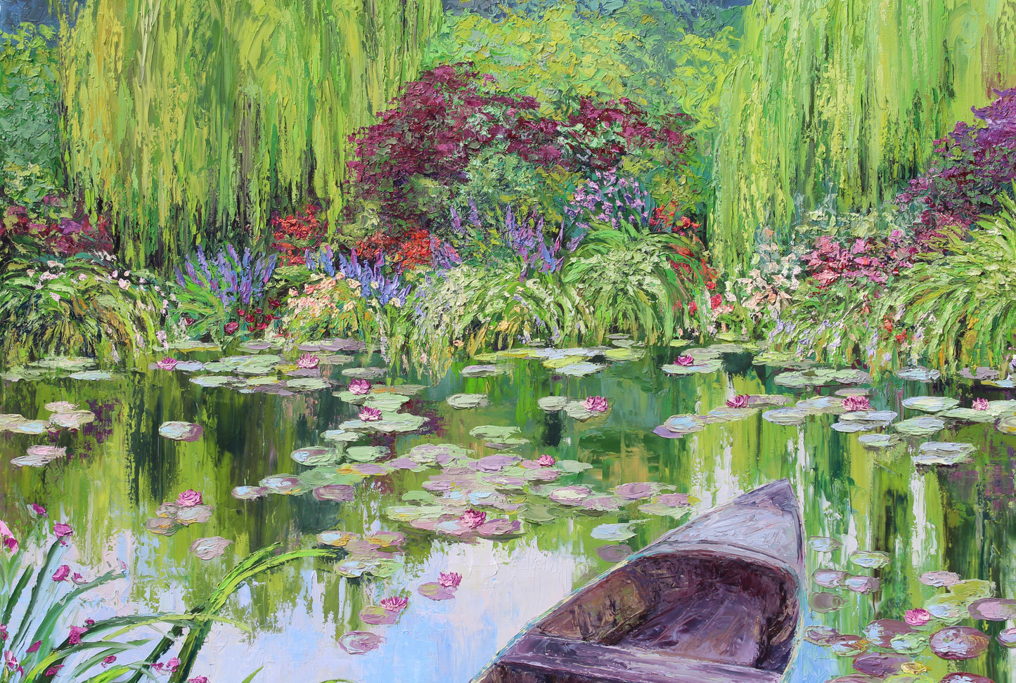 The Norwegian boat At Giverny