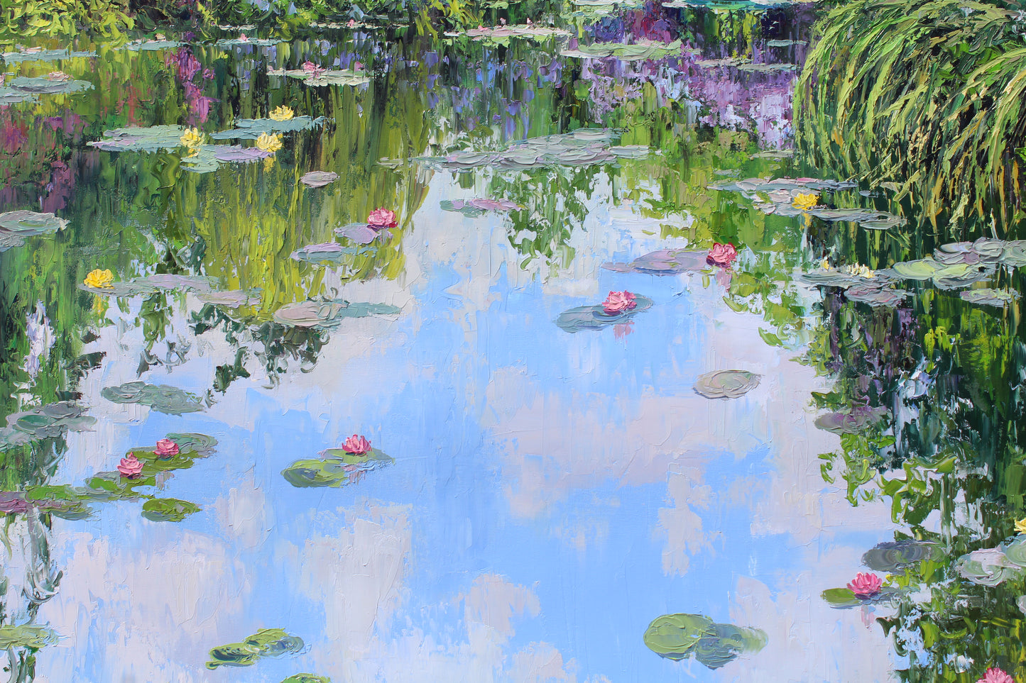 The Beauty Of Giverny, Original Oil Painting