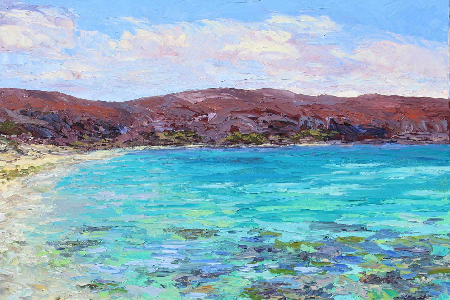 Balandra Bay, Original Oil Painting
