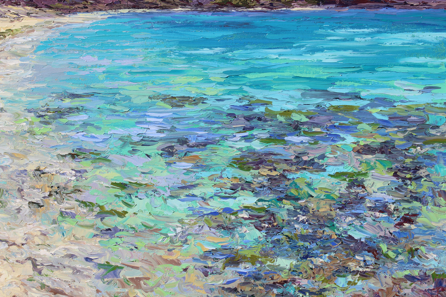 Balandra Bay, Original Oil Painting