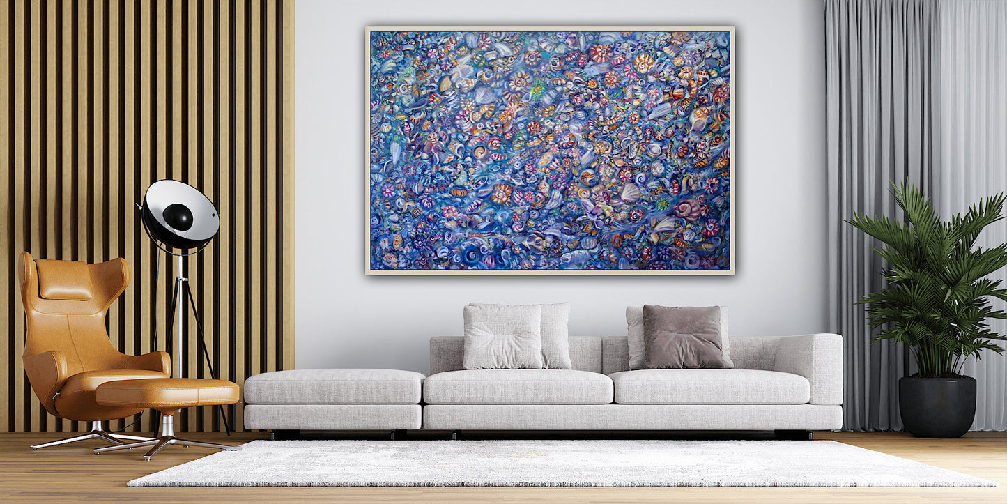 Tide Pool IV, An Original Oil Painting