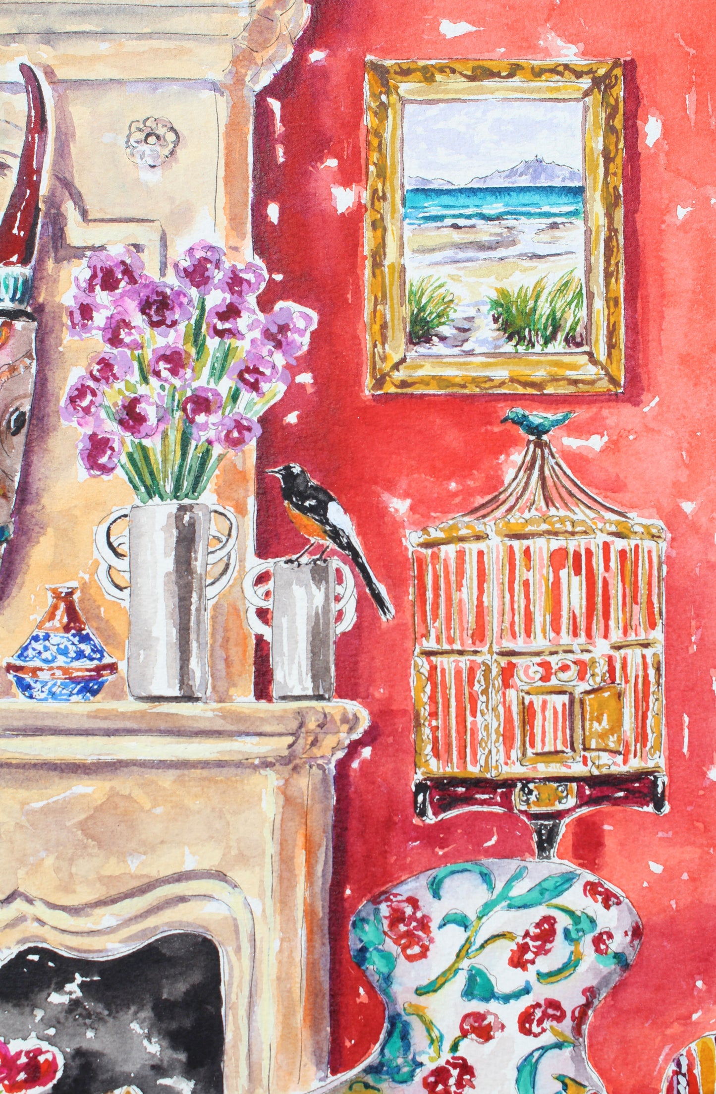 Paws And Passports Giclee Print