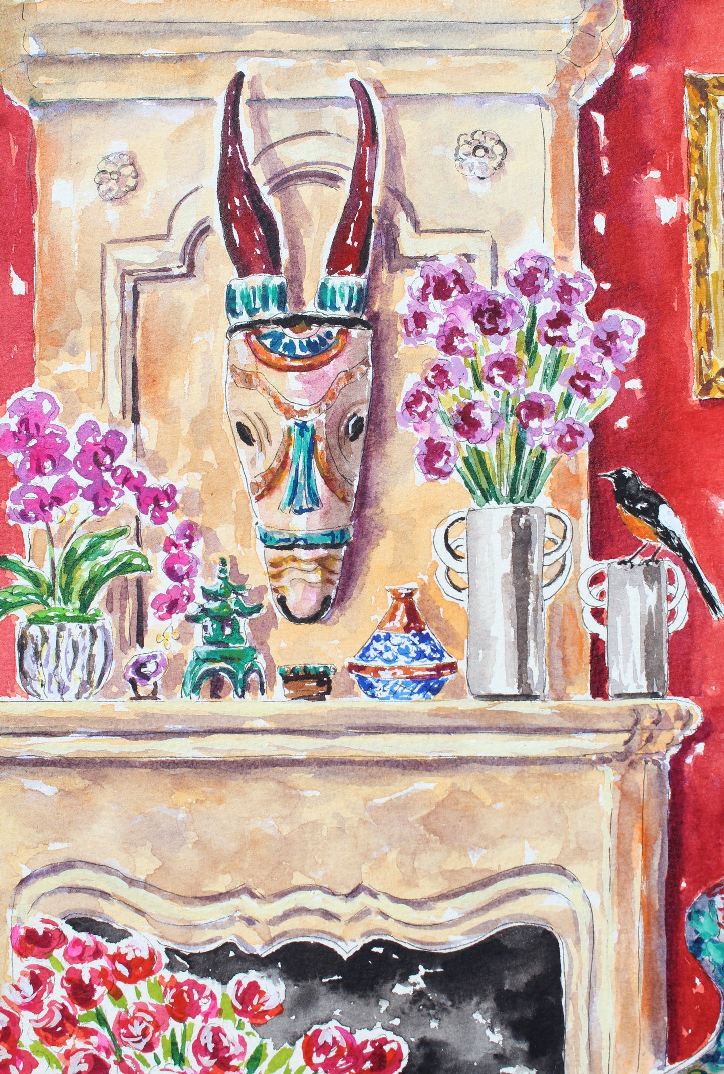 Paws And Passports Giclee Print