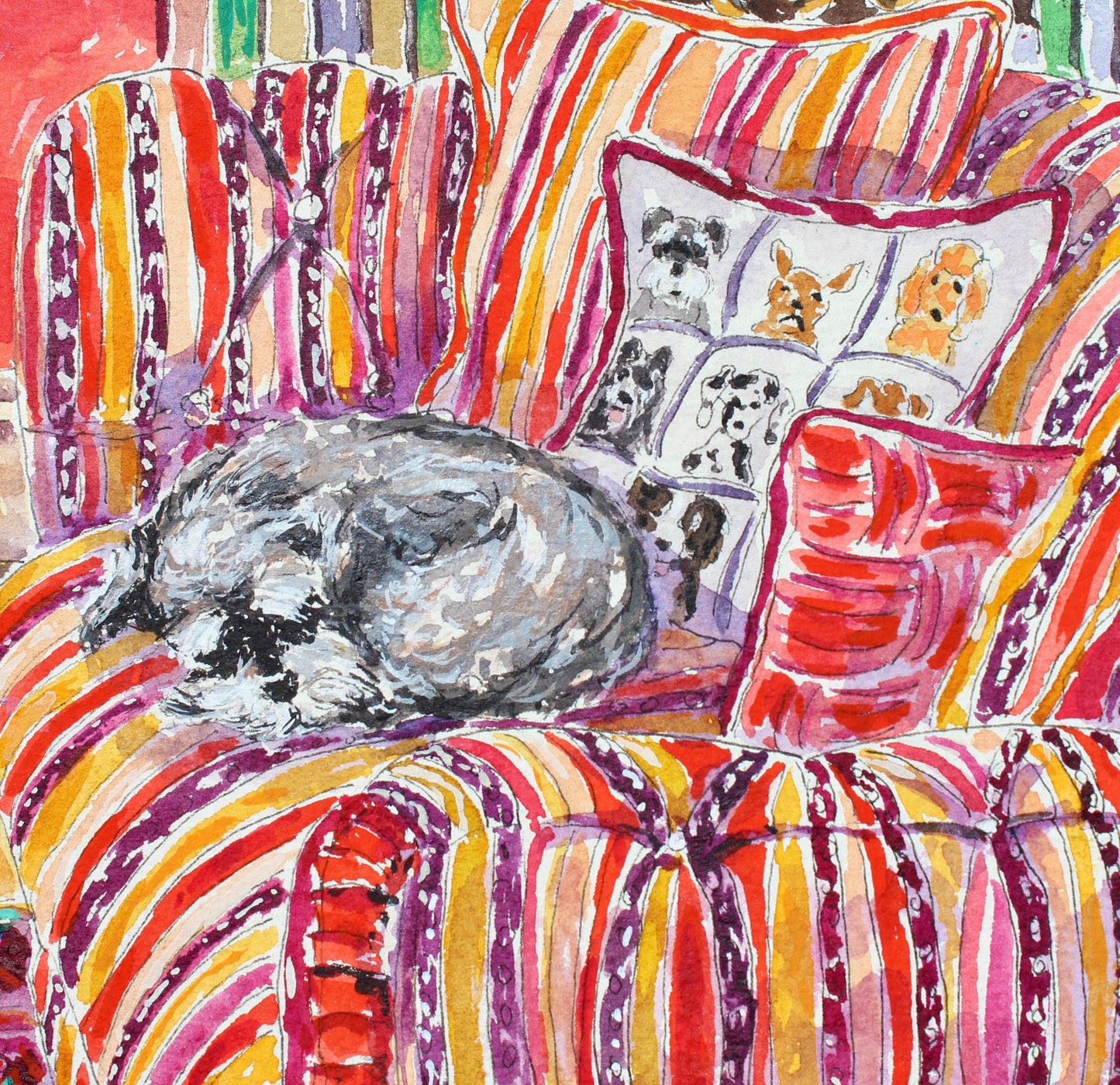 Paws And Passports Giclee Print