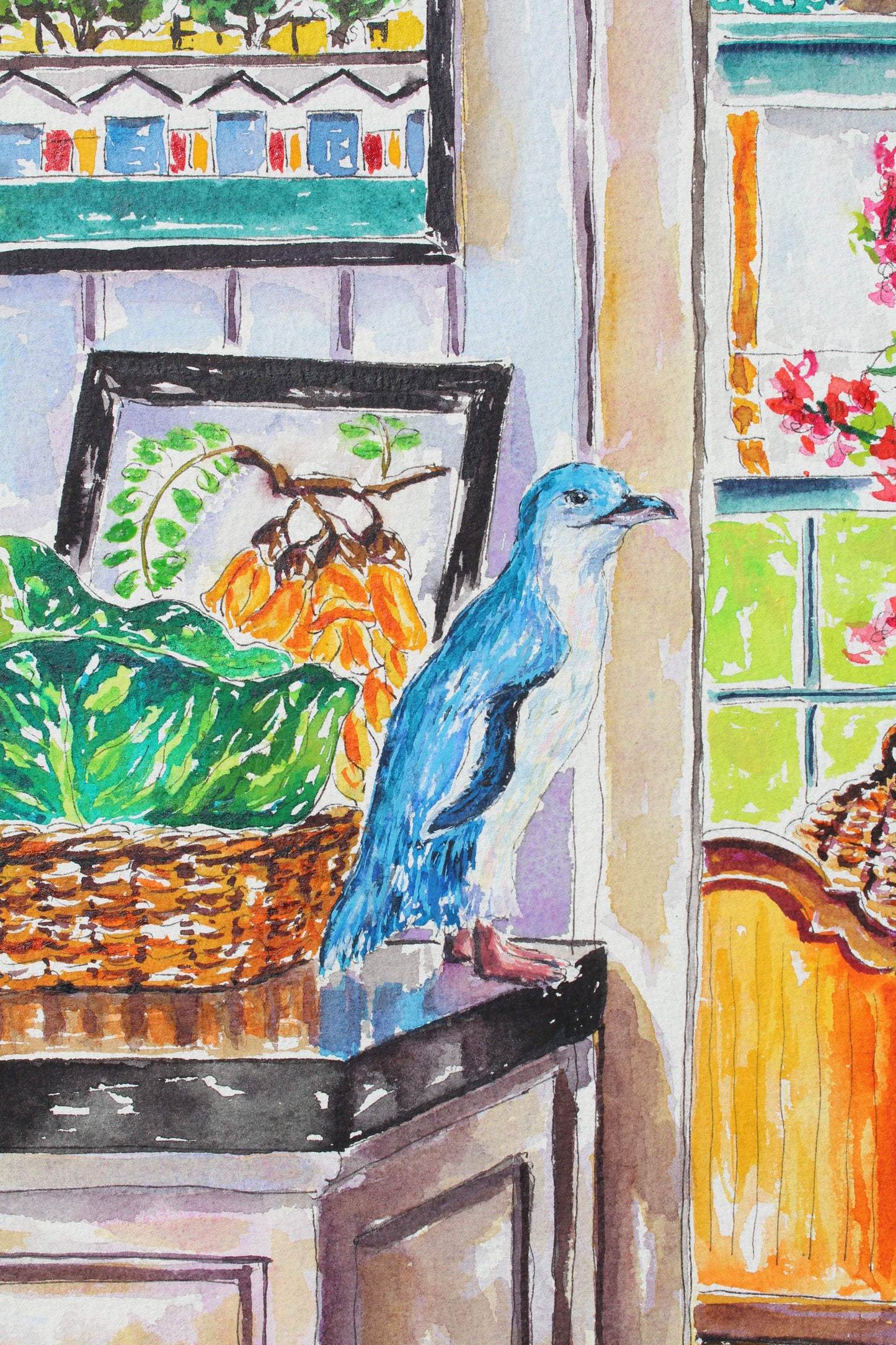 A Nook For New Zealand's Feathered Friends Giclee Print