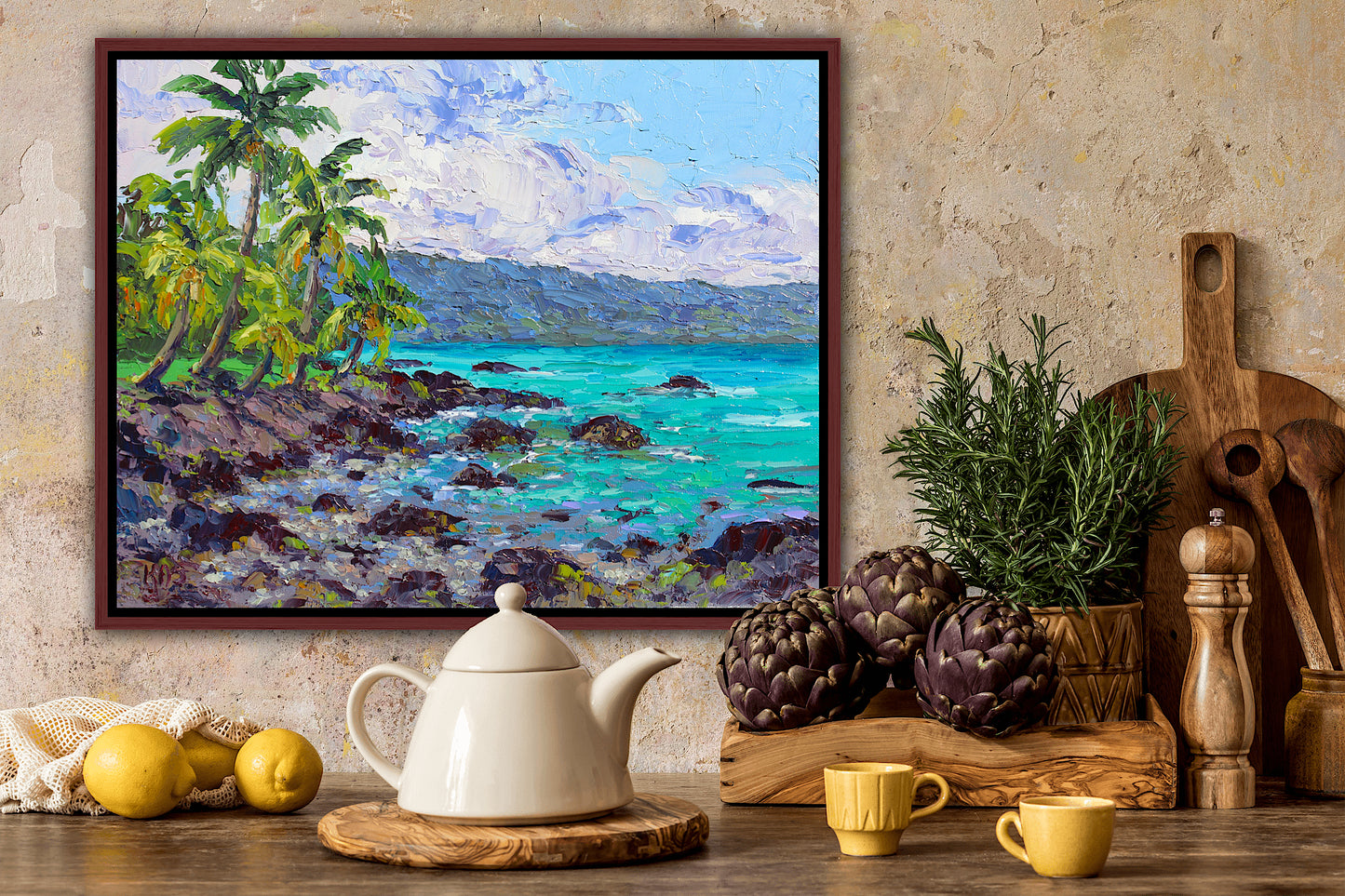 Lava Rock Sea Cove