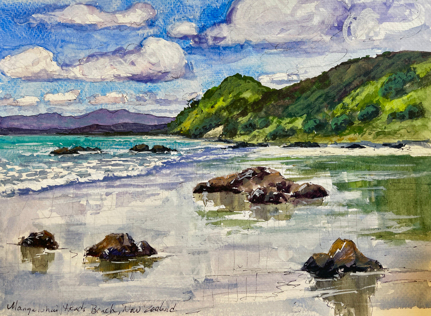 Mangawhai Heads Beach, New Zealand