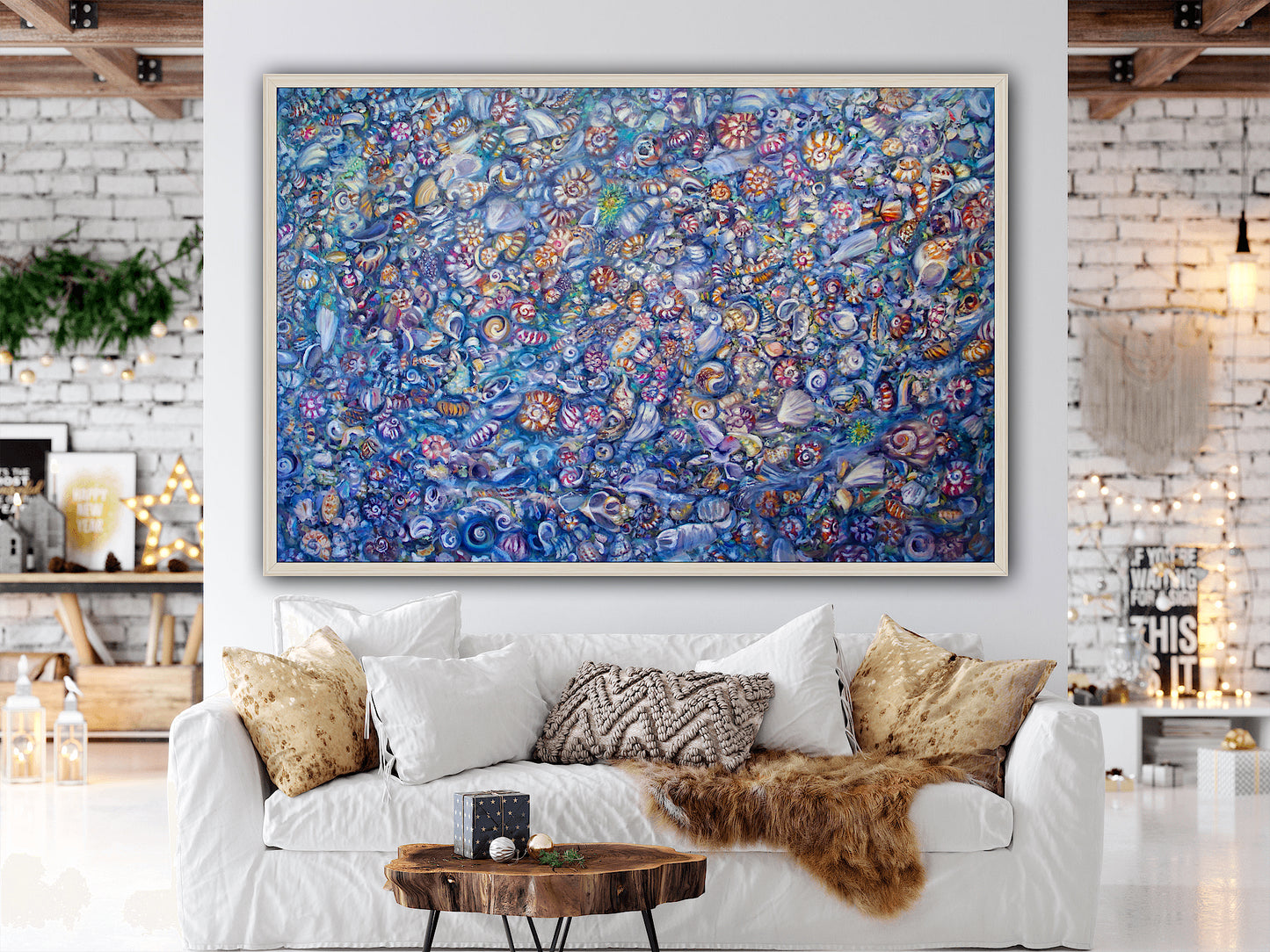 Tide Pool IV, An Original Oil Painting
