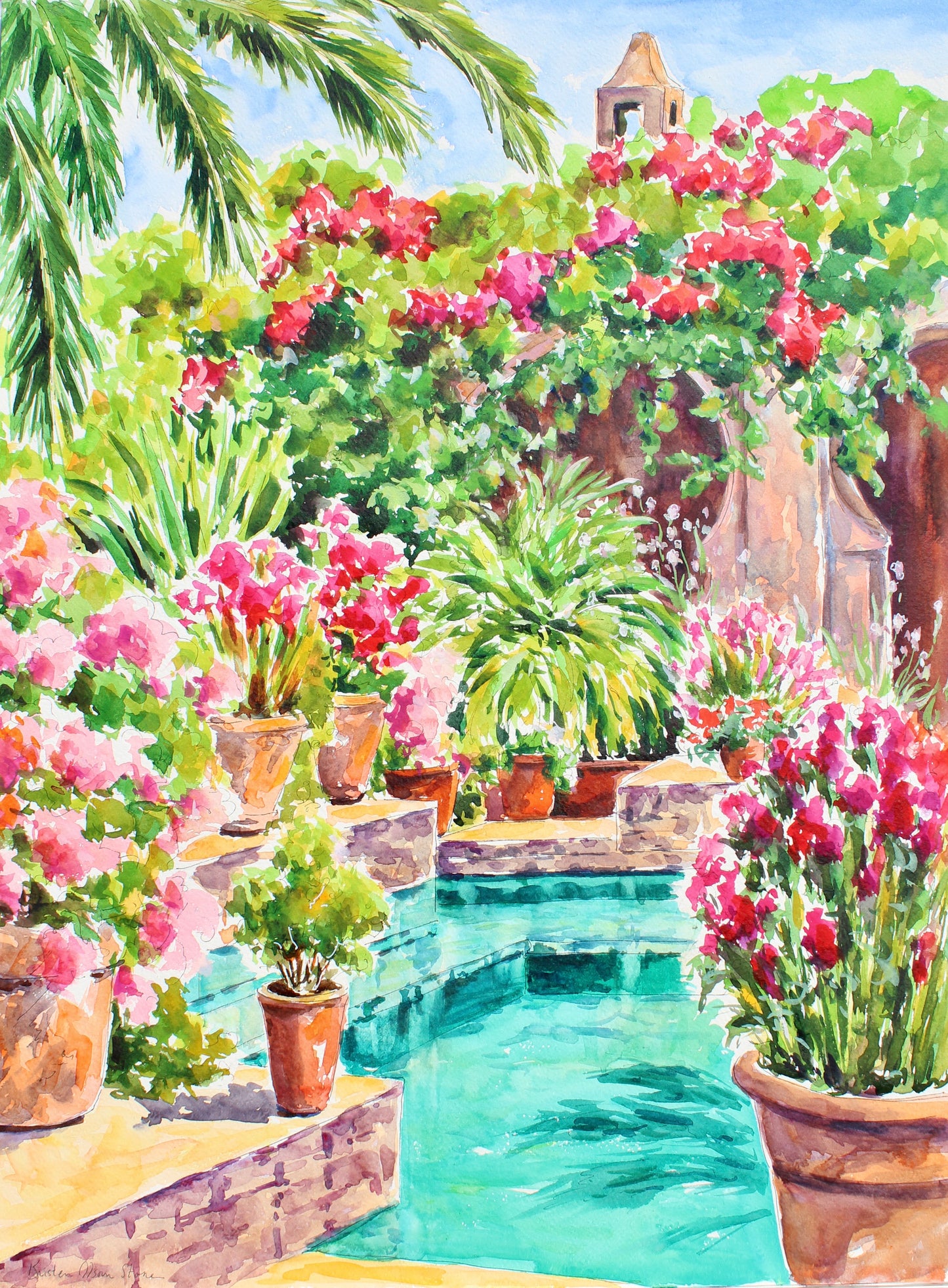 Custom Travel Landscape & Seascape Commissions | Original Watercolor Art