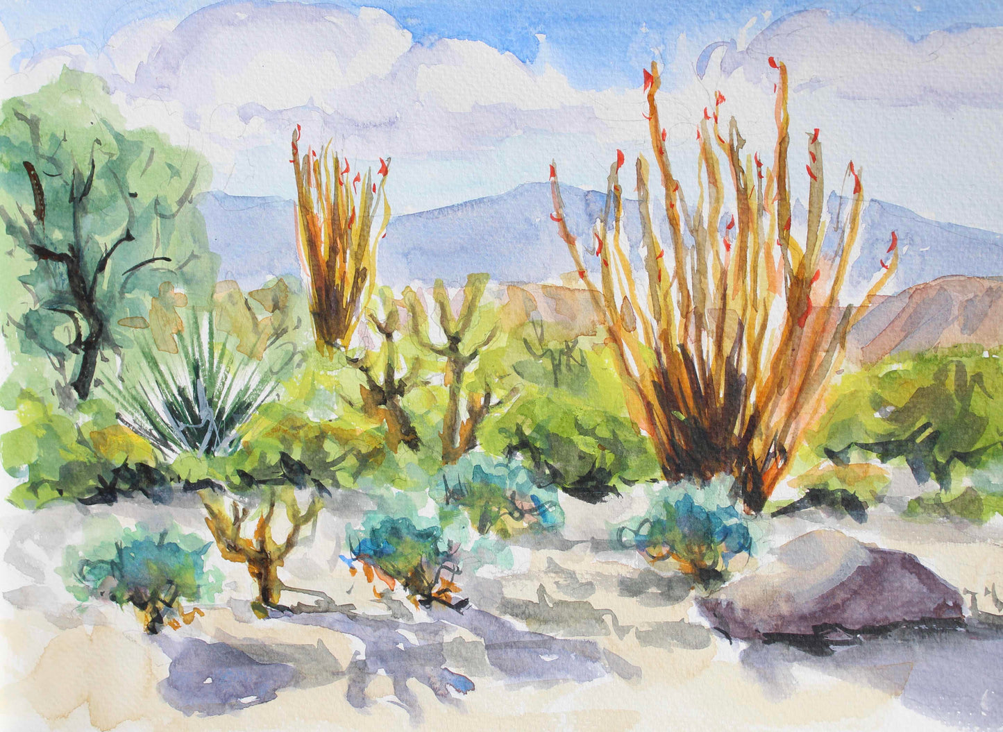 Plein Air Workshop In Palm Desert
