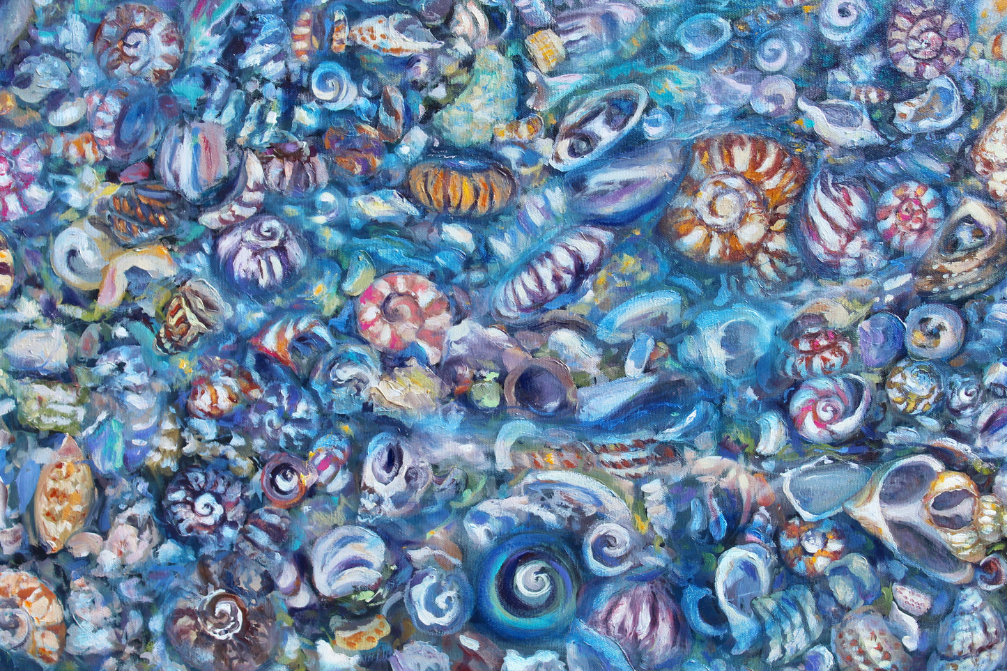 Tide Pool IV, An Original Oil Painting