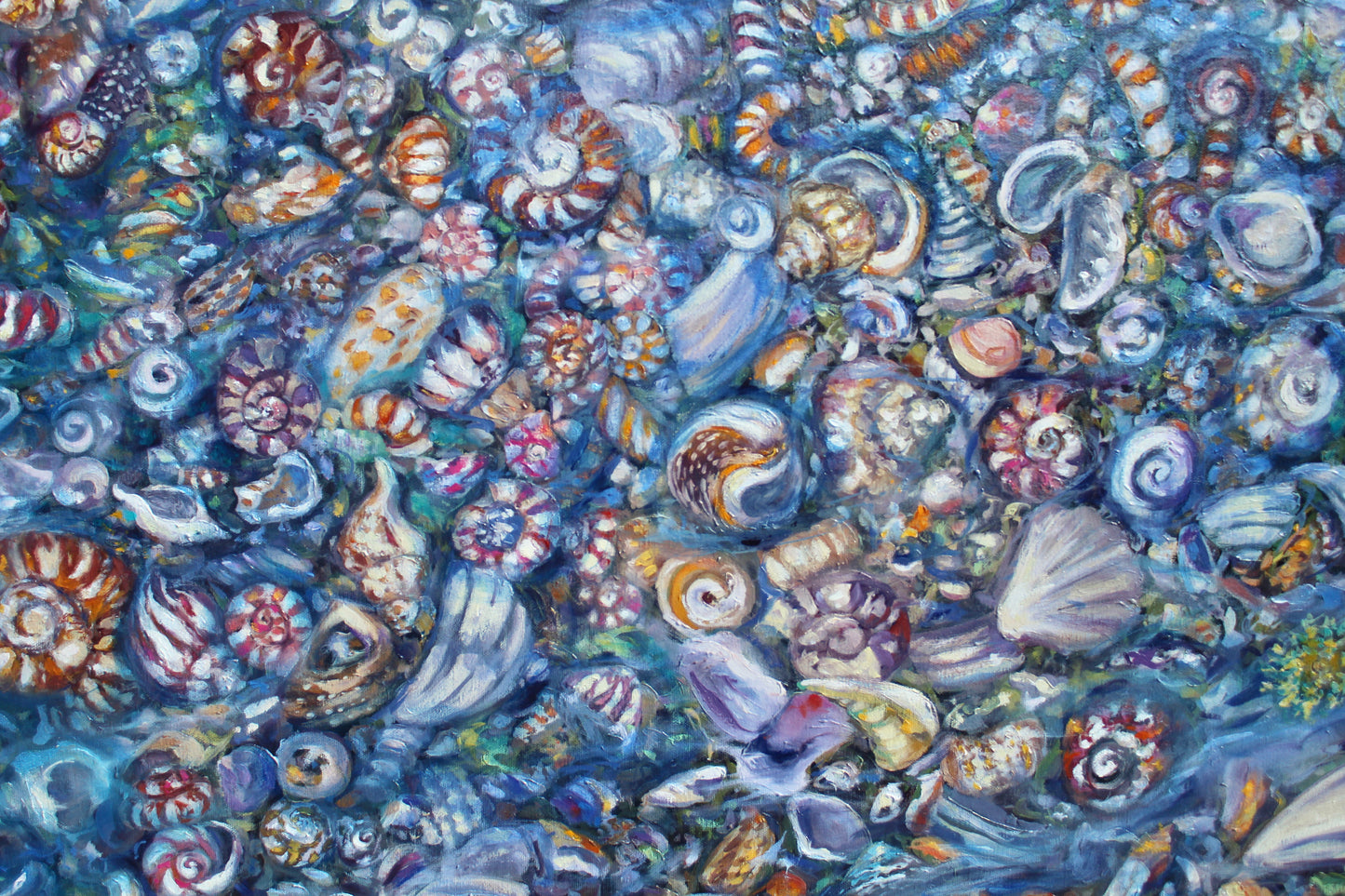 Tide Pool IV, An Original Oil Painting