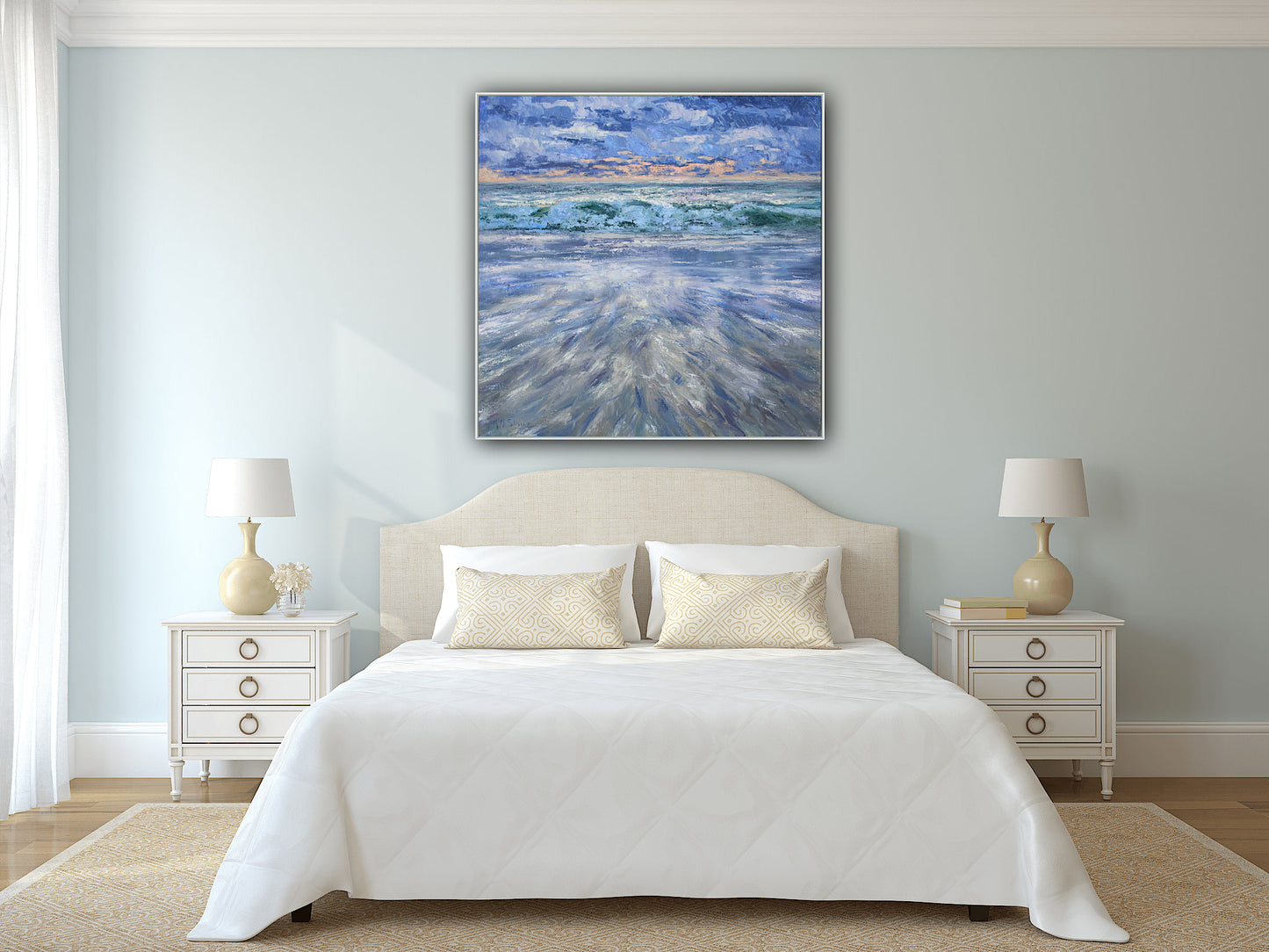 Seaside Dreams, Original Oil Painting
