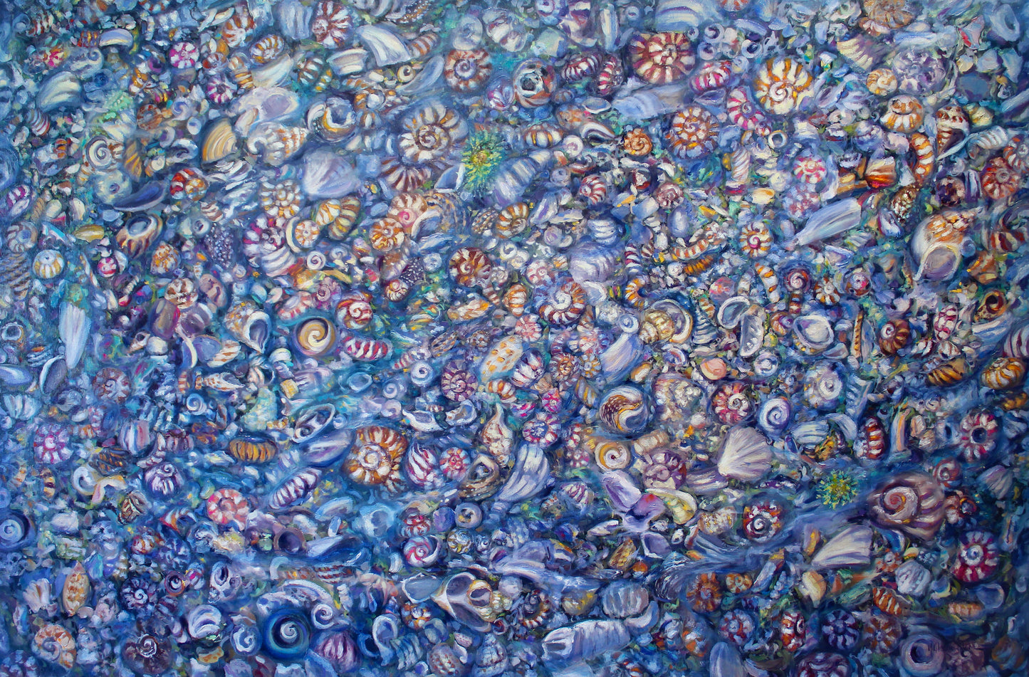 Tide Pool IV, An Original Oil Painting
