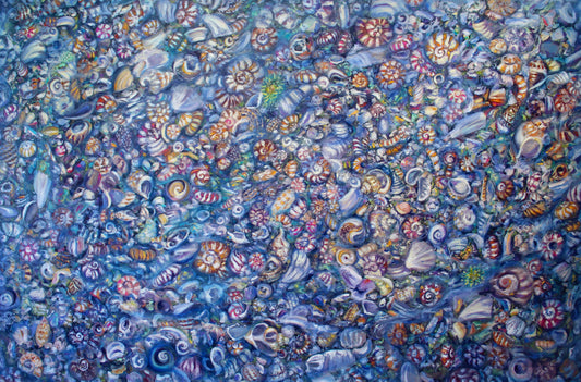 Tide Pool IV, An Original Oil Painting