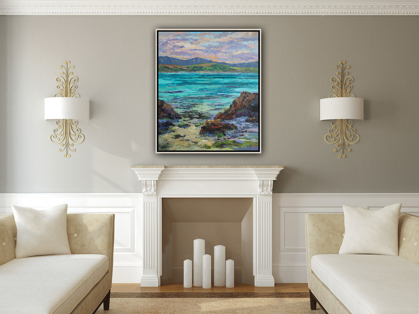 Kailua Escape, Original Hawaii Oil Seascape