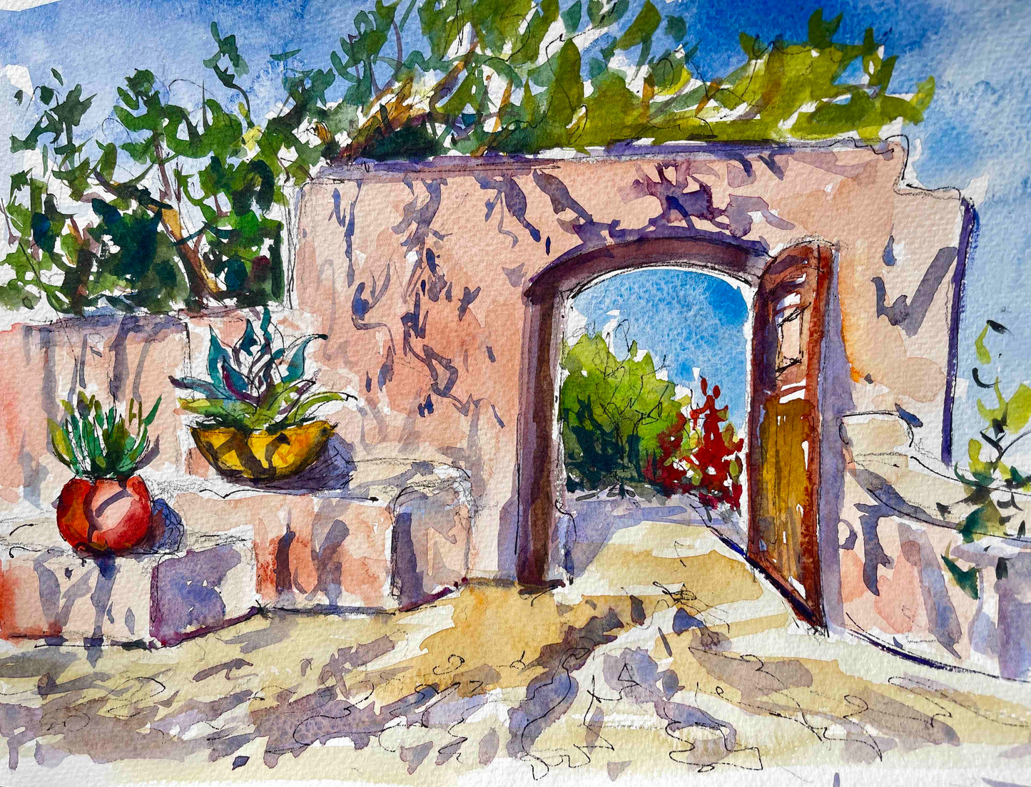 Plein Air Workshop In Palm Desert