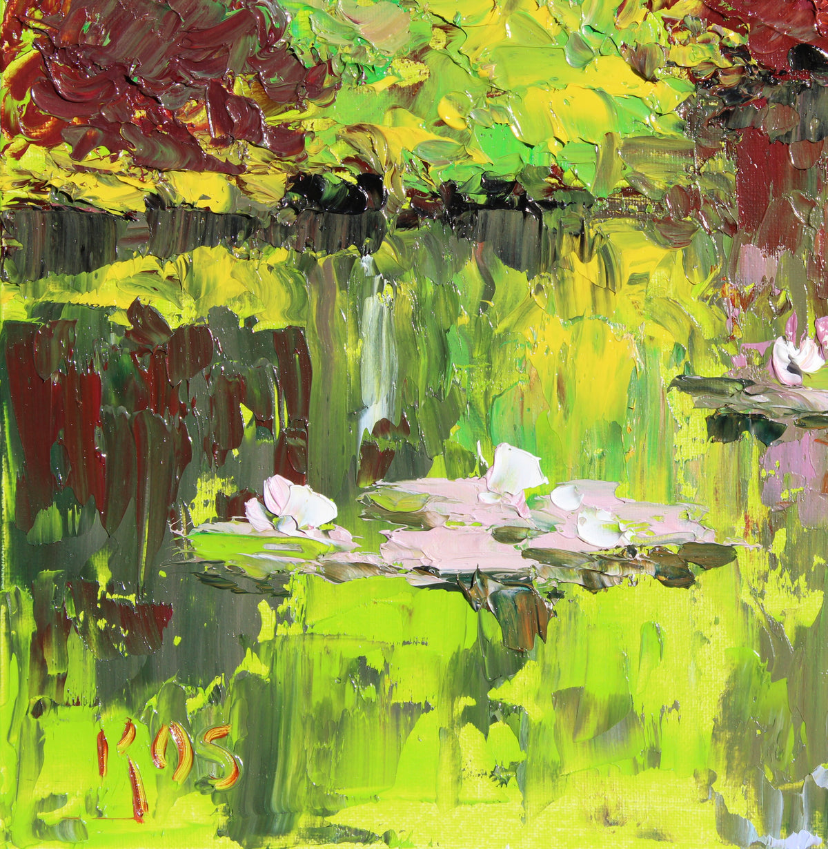 Reflections And Waterlilies