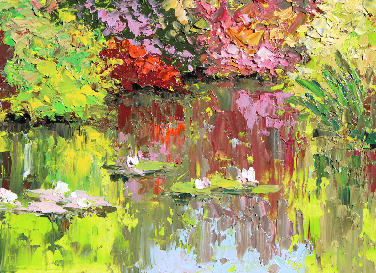 Reflections And Waterlilies