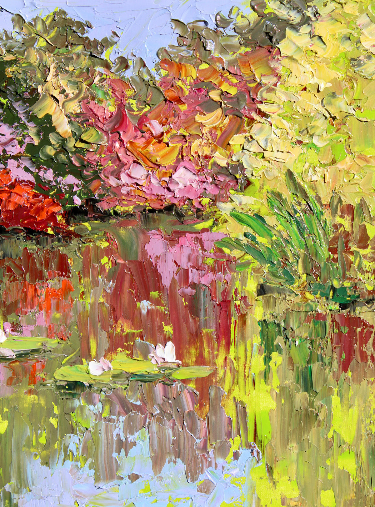 Reflections And Waterlilies