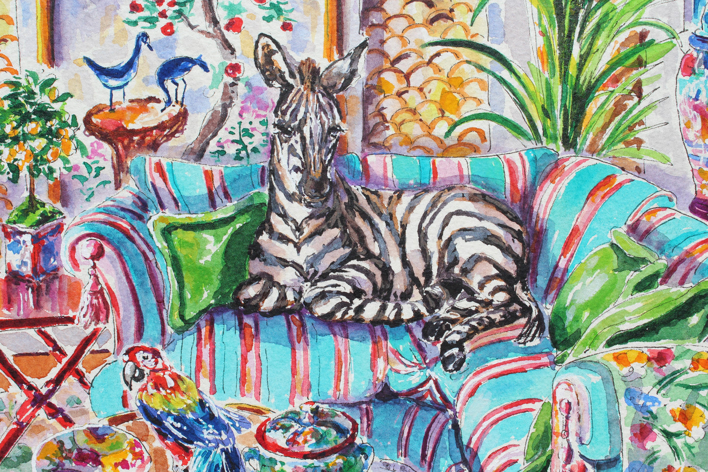 The Reflective Zebra