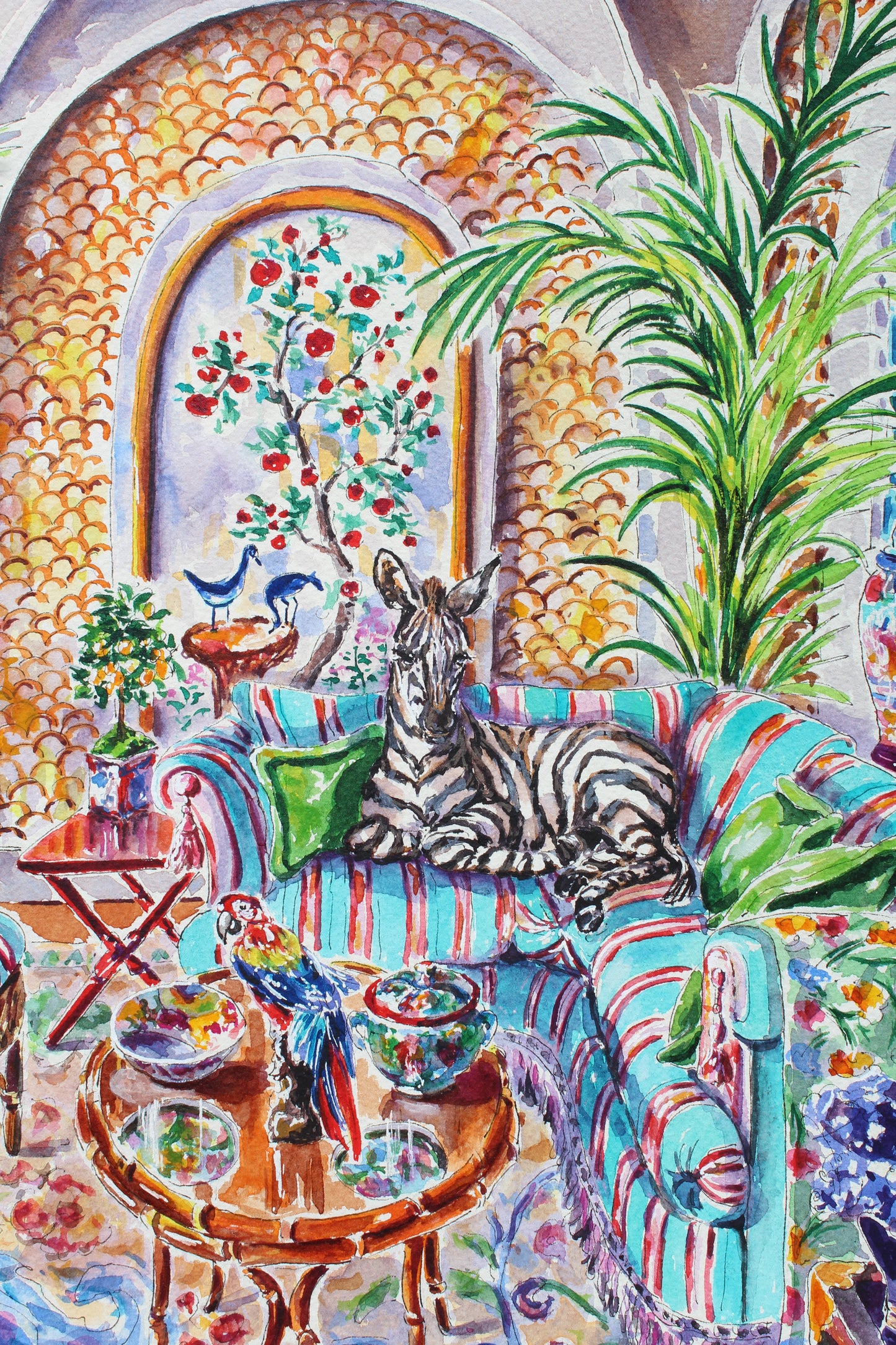 The Reflective Zebra