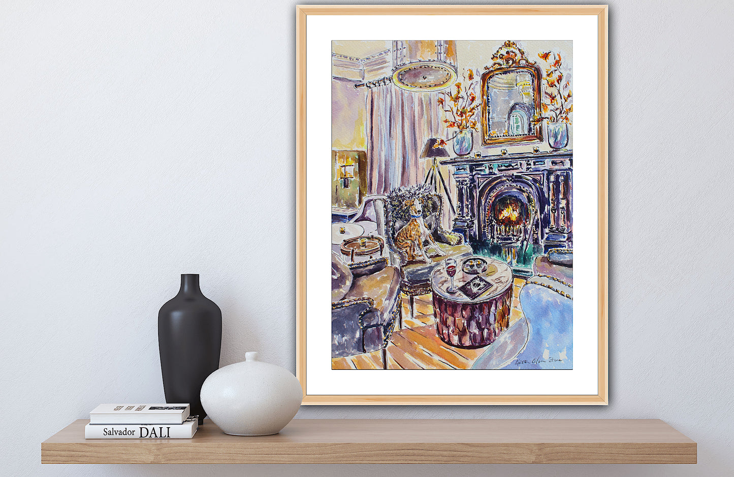 The Ivy Room At The Northern Club New Zealand Giclee Print