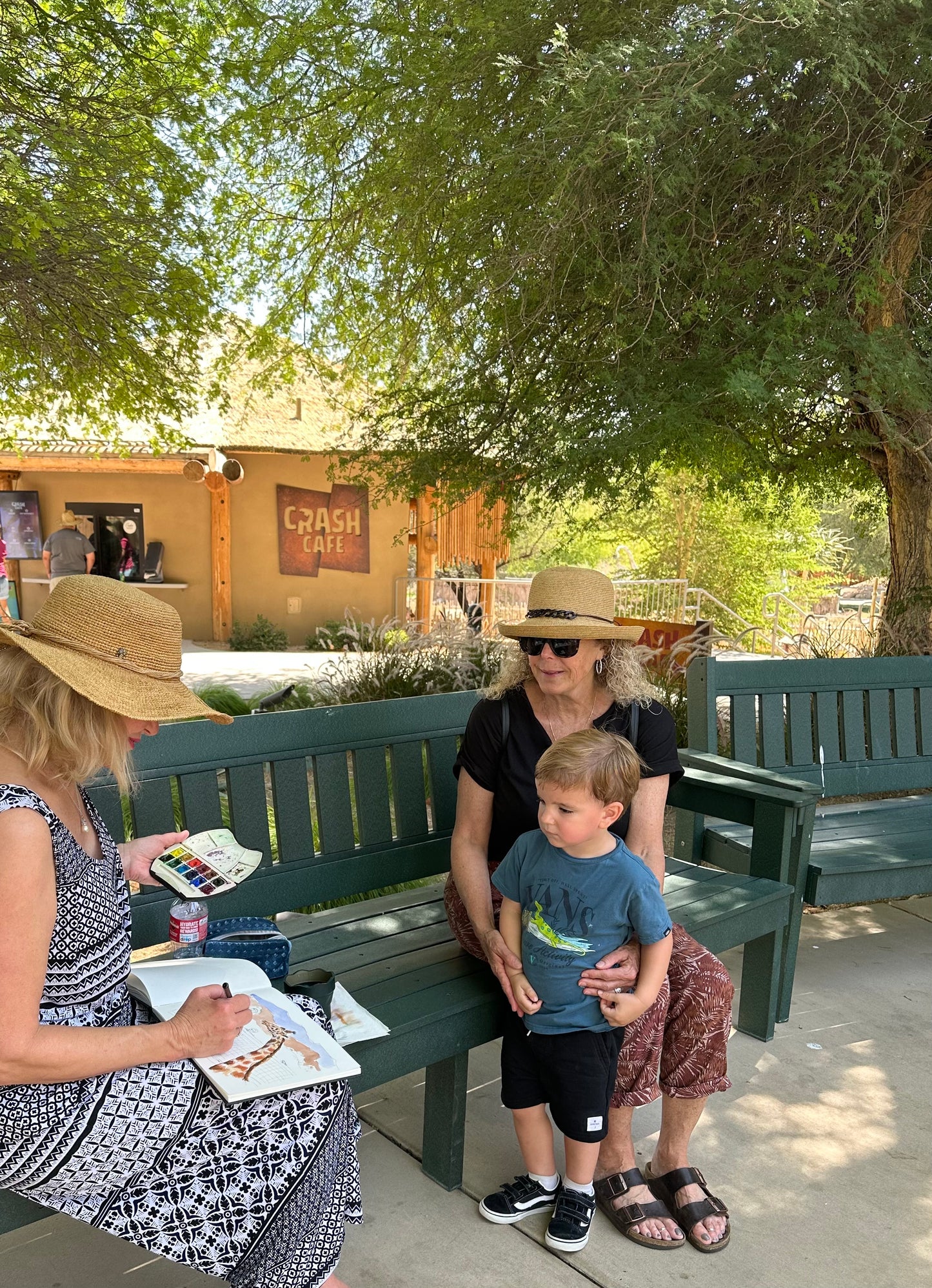 Sketch With Kristen At The Living Desert