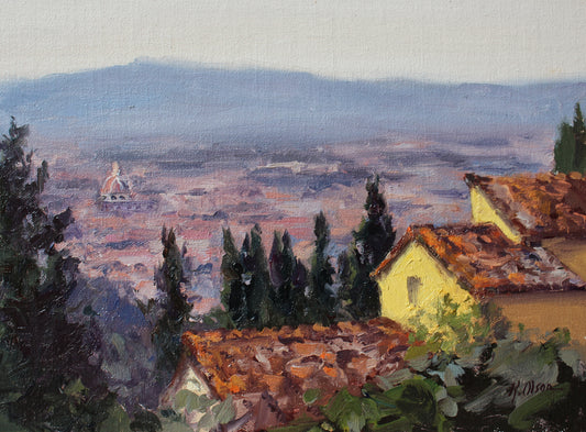 The View Of Florence From Fiesole