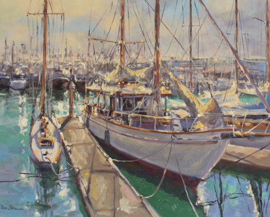 The Historical Yachts Of The Viaduct Harbour