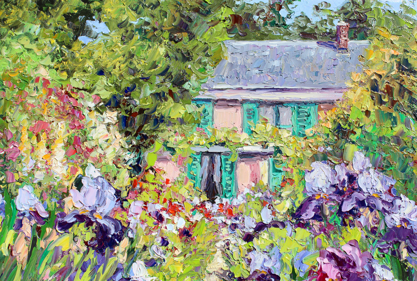Monet's Home And Iris Garden