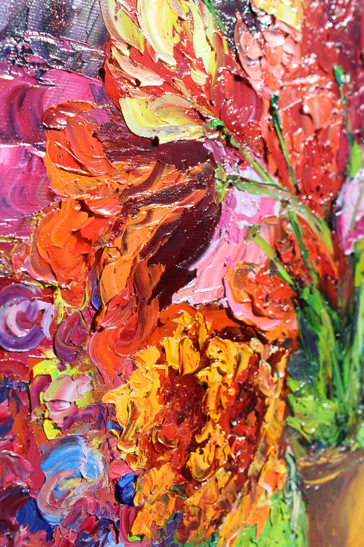 Tulips By The Hearth